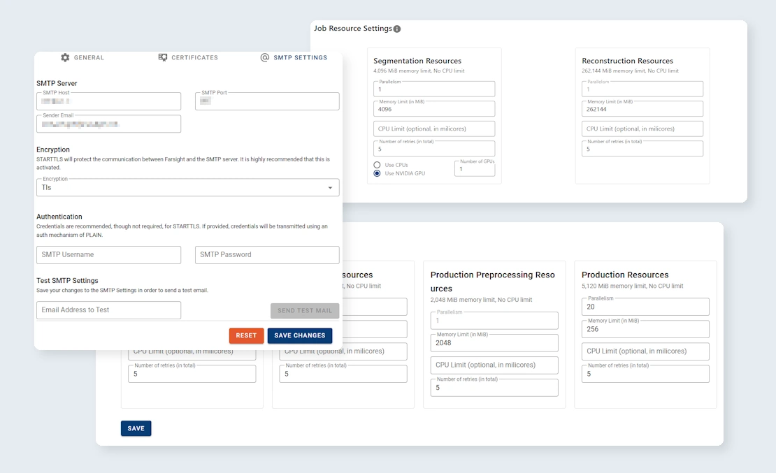 Farsight eDiscovery Screenshots